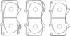 AISIN A1N011 Brake Pad Set, disc brake